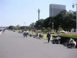 Yamashita Park and Yokohama Marine Tower