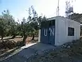 The UN emergency generator in the village of Yanoun