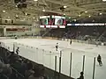 Interior of Yardmen Arena prior to the 2017 renovations.