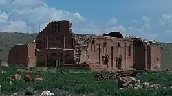 The ruins of Yererouk Basilica in Anipemza