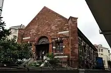 This is present picture of Buxing Road Gurdwara 1908–1945, declared as monument to preserve Sikh heritage in china