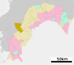 Location of Yusuhara