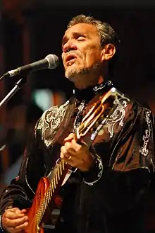 Zé Ramalho performing live at the 2008 Virada Cultural in São Paulo, Brazil.