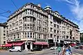 Café Odeon, formerly one of the best known meeting points of Zürich's Bohème, Limmatquai/Rämistrasse