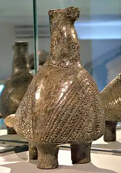 Image 21Vučedol dove - the most famous piece of bronze age Vučedol culture.  (from Culture of Croatia)