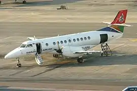 Eswatini Airlink Jetstream.