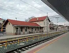 Zabok (view of the station after reconstruction, 2021)