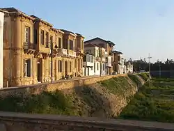 Zahra Street along the city walls