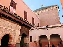 The mausoleum and Zawiya of Sidi Ben Sliman al-Jazuli