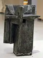 Dwelling I, 1958, patinated tin, National Gallery Prague