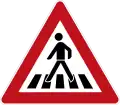 Sign 101-11Pedestrian crosswalk