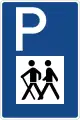 Sign 317Parking for hikers