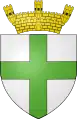 Żejtun (Città Beland). Argent a cross Vert.