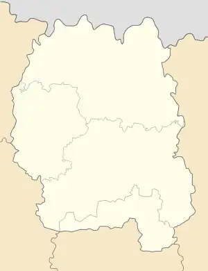 Druzhba is located in Zhytomyr Oblast