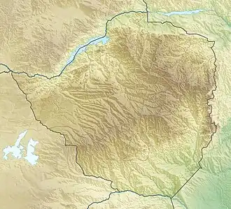 Pebbly Arkose Formation is located in Zimbabwe