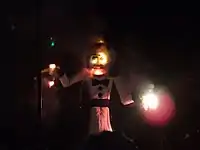 Zozobra burning