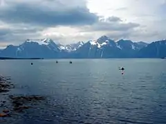 View from Rottsund, Nordreisa