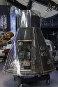 The Gemini VII space capsule