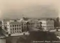 The Government House of Calcutta, bird's eye view, c. 1935