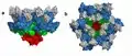 Xray structure of Lactococcal phage p2 baseplate