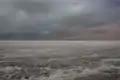 Panoramic view of the salt flats of Walvis Bay