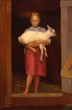 Sheep Girl, 1913