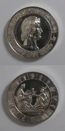 Thorvaldsen Medal, 1838