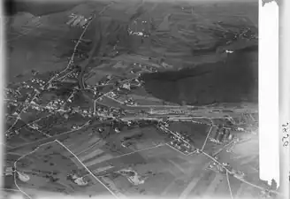 Aerial view of the station (1923)