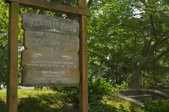 Historic district sign