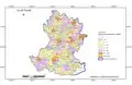 Map of Alur Taluk as per 2011 Census