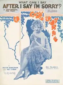 Original sheet music