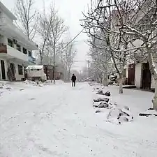 照村雪景