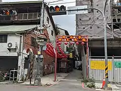 豐樂路17巷路口處