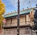 深川神明宮（日语：）本殿・背面