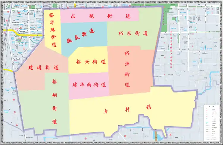 石家庄裕华区行政区划