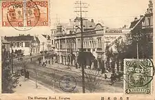 1910年代的明信片，同角度