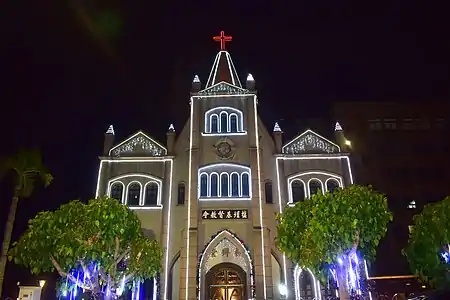 禮拜堂夜景