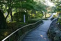 眉山公園內的步道