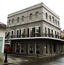 Three-storey rectangular building