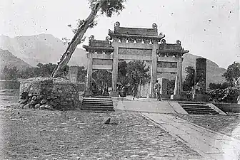 岱宗坊，1907年