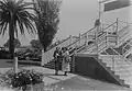 The racecourse tramway exit bridge in 1952