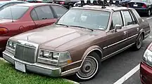 1984-1987 Lincoln Continental