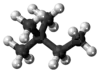 Neohexane molecule