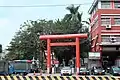 台灣汐止神社的鳥居。