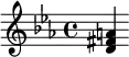 {\key c \minor <d' fis' a'>}