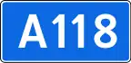 A118聯邦公路 shield}}