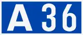 A36 marker