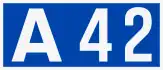 A42 marker