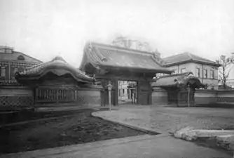 赤門（1910年頃撮影）