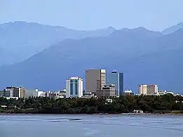 Skyline of Anchorage